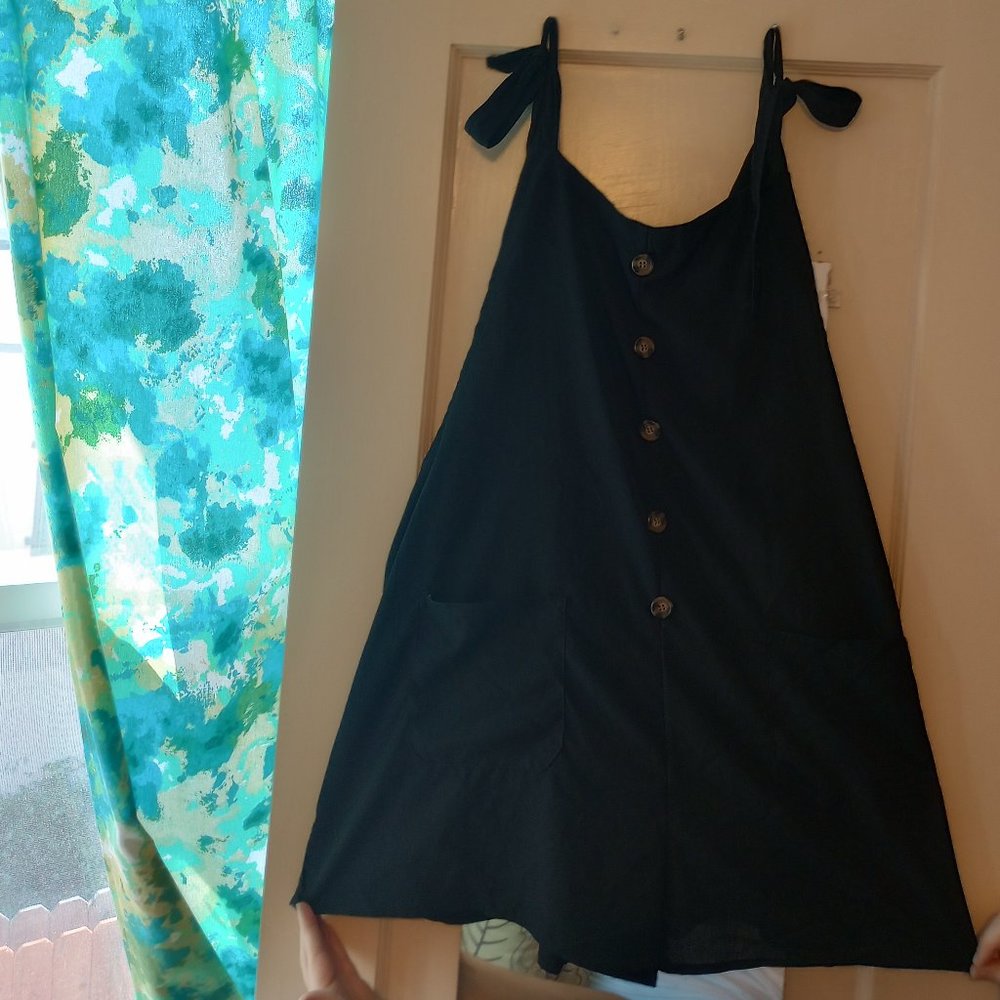 Black romper with pockets size 3XL - Picture 6 of 6